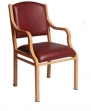 Metal Teak Chair Series VCM:1553